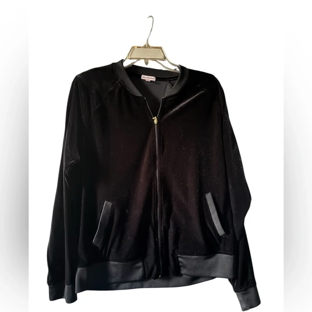 Juicy Couture Black Bomber Jacket